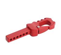 KIMISS Gancho de Remolque de Enganche de Remolque RC para Orugas RC 1/10 1/8 - Compatible con 4101, 4102, 4082 - Construcción de Aleación Duradera (Rojo)