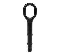 KIMISS Gancho de Remolque para Automóvil, Gancho de Remolque para Automóvil Negro 1T0 805 615 a Gancho de Ojo de Remolque de Servicio Pesado Reemplazo de Anillo de Parachoques de Remolque para R32 R