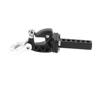 KIMISS Gancho de Remolque y Receptor de Enganche de Remolque RC para Orugas SCX10 - Actualización de Metal de Aluminio Duradero para Orugas RC (Silver)