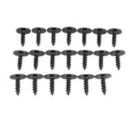 KIMISS Guardabarros Tornillo Autorroscante Revestimiento del Parachoques Tornillo contra Salpicaduras Clip Protector contra Salpicaduras Moldura del de la Rueda Revestimiento