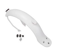 KIMISS Guardabarros Trasero, Luz Trasera y Gancho para Soporte con Scooter Eléctrico M365 (Blanco) (Blanco)