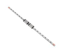 KIMISS Guía de Riel Lineal de 500 Mm con 2 Deslizadores Negros de Acero Inoxidable MGN12H - Riel Deslizante Lineal de Precisión para Impresoras 3D y Equipos de Automatización