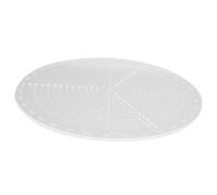 KIMISS Herramienta de Búsqueda de Centros redondos: Brújula Acrílica para Carpintería con Escalas Claras para Dibujar Círculos Precisos y Centrar Formas Irregulares (Regla de centrado grande para