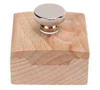 KIMISS Herramienta Manual de Bloque de Lijado de madera: Juego de Pulido de Cuero Ergonómico para Acabados Lisos y Bandas de Bordes (cuadrado)
