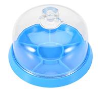 KIMISS Herramientas y Accesorios para Relojes, 6 Ranuras, Accesorio para Movimiento de Reloj, Cubierta Antipolvo, Bandeja de Plástico, Herramienta de Reparación, Soporte para Movimiento