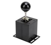 KIMISS HTTOSTAR Racing 6 Gear Shifter USB Simulator Racing para G29 G27 G25 G920 T300RS GT Directora GT Negro, Emule la Sensación de Engranajes de, Conéctese a Través de USB