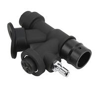 KIMISS Inflador de Potencia para Buceo,de Nailon Y Cobre, de 45 Grados,con VáLvula de SobrepresióN Oral,VáLvula En Forma de K para Manguera EstáNdar de 1 Pulgada.