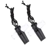 KIMISS Instrumento Musical de Juguete con Silbato Samba, Juego de ABS con Cuerda de Nailon, Silbato de Juguete para Tocar y Aprender Música, 2 uds.