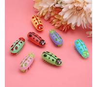 KIMISS Interactive Cat Toys - 7pcs Pet Mini Linda Lady Shape Electric Funny Toy Playing Interactive con Batería para Gato - Electronic Cat