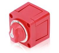 KIMISS Interruptor de Batería ON/OFF, 300a Interruptor de Batería de la Serie M, 3 Posiciones, Doble Circuito, Desconexión de Energía, Aislador de Corte para Barco Marino, Coche, Camión, Remolque, R