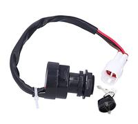 KIMISS Interruptor de Llave de Encendido 4GB-82510-11-00 Reemplazo para Banshee 350 YFZ350, Incluye 2 Llaves