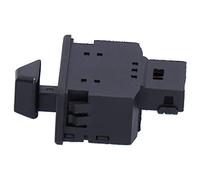 KIMISS Interruptor de Manillar de Motocicleta Modificación Universal de 34 Mm - Botón de Emergencia ABS Negro para Señales de, Bocina y Control de Iluminación