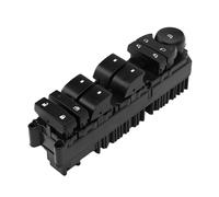 KIMISS Interruptor de Ventana Principal del Lado del Conductor Delantero con Control de Espejo Plegable Eléctrico 20835553 Reemplazo de Plástico ABS para Modelos Selectos de Camionetas