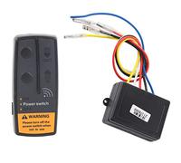 KIMISS Interruptor Inalámbrico de Molinete, Kit de Control Remoto de Cabrestante Inalámbrico Remoto de Ancla Controlador de Ajuste Accesorio para Barco Marino