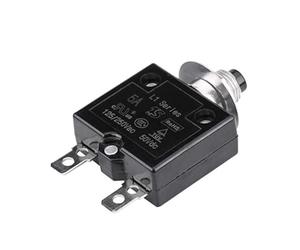 KIMISS Interruptor térmico reajustable 5A, protección sobrecarga para motores y electrónica, compatible para 8A/10A/15A/20A/30A