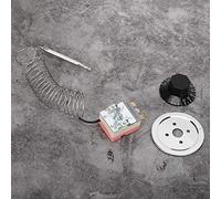 KIMISS Interruptor Universal del Ventilador del Radiador del Termostato del Control de Temperatura de 0-120 °C para el de Enfriamiento Automático