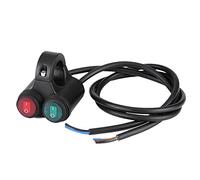 KIMISS interruptores de motocicleta manillarinterruttore moto man, Interruptor de encendido/apagado de motocicleta Faros delanteros Faros antiniebla Bocina Botón de control doble Interruptores de m