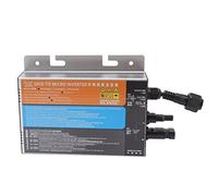 KIMISS Inversor Solar Conexión a Red 18-60V Impermeable Alta Tasa de Conversión para Sistemas de Paneles Solares AC220V - Inversor de Onda Sinusoidal Compacto (PVGS-500W(18-60V)-CA220V)