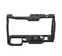 KIMISS Jaula Completa para Cámara con Orificios de Rosca de 1/4 3/8 Estabilizador de Plataforma de Montaje en Zapata Fría para BMPCC 4K 6K Aleación de Aluminio Durable Ligero Portátil