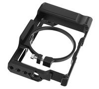 KIMISS Jaula de Cámara de Aluminio con Soporte de Zapata Fría para RX100 M1 M2 M3 M4 M5 M6 M7 - Accesorios Resistentes para Producción de Vídeo