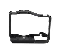 KIMISS Jaula de Cámara Robusta, Jaula de Video para Cámara, Marco Protector de Expansión de Múltiples Orificios de Aleación de Aluminio con Soporte de Zapata Fría para R7 R8 Negro,