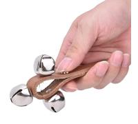 KIMISS Jingle Handbell Shaker Bell Ring Niños Juguetes Educativos Musicales Instrumentos de Percusión + 6 PCS Instrumentos de Percusión + Juego de Campanas de Mano Coloridas | Juguetes y Juegos