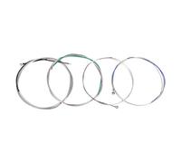 KIMISS Juego Completo de Cuerdas A-D-G-C para 3/4 4/ - Reemplazo Duradero de Aleación de Zinc, Níquel y Cobre