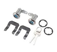 KIMISS Juego de 2 Cilindros de Cerradura de Puerta de Repuesto con Llaves F100 Econoline Truck Anti Robo Encendido 5070001