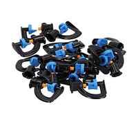 KIMISS Juego de 20 Boquillas de Aspersor Tipo G de 180° para Manguera 4/7, de Nebulización Atomizadora de Riego Eficiente para Jardines e Invernaderos