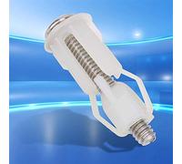 KIMISS Juego de 3 Pares de Tornillos para Asiento de inodoro: Fijaciones de Plástico ABS, Fácil Instalación, Accesorios Confiables para Reparación de Inodoros, Tornillos de Acero Inoxidable Incluidos