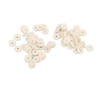 KIMISS Juego de Arandelas de Fieltro para Piano, Kit de Regulación de Afinación de Fieltro de 90 Piezas para Teclas de Piano, Arandelas de para Duraderas de 2 Mm de Grosor