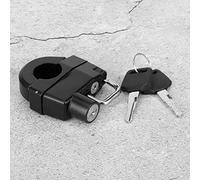 KIMISS Juego de Bloqueo de Casco de Motocicleta - Accesorios para Candados Antideslizantes Universales de 22 Mm para Bicicletas para Bicicletas y Scooters