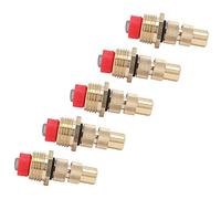 KIMISS Juego de Boquillas de Nebulización para jardín: Pulverizador Atomizador de Rosca Macho G1/2 de 5 Piezas para Riego y Riego Eficientes en Jardines, Céspedes e Invernaderos