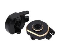 KIMISS Juego de Copas de Dirección RC de 2 Piezas para Coches RC de Metal: Componentes de Latón Resistentes Izquierdo y Derecho para Mayor Estabilidad y Control