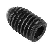 KIMISS Juego de émbolos de Bola de Acero Al Carbono de 10 Piezas : Rosca de Tornillo con Cabeza Hueca Hexagonal, Posicionamiento Resistente y Preciso para Múltiples Aplicaciones