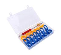 KIMISS Juego de Herramientas de Desconexión Rápida para Línea de y Aire Acondicionado, Kit Extractor 16 Piezas 1 4 5 16 3 8 1 2 5 8 3 4 7 Pulgadas, for Extracción de Conductos