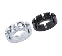 KIMISS Juego de Herramientas de Llave para Radios de Bicicleta, 2 uds., 8 Herramientas de Radios de Acero Ajustables Abiertas para Ajustar y Tensar Llantas de Bicicleta