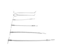 KIMISS Juego de Herramientas Extractoras de Empaques Extractor de Empaquetaduras de Válvula Extractor de Empaquetaduras Eje Espiral Interior de Acero Flexible Alambre de Acero Exterior