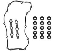 KIMISS Juego de Juntas y Arandelas para Tapa de válvulas, para BMW E36 E38 E39 E46, 11129070990 11121437395, Sellos de Tornillos y Junta