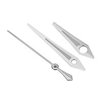 KIMISS Juego de Manecillas de Reloj de Repuesto para Movimiento ETA2824 - Accesorio de Reloj con Manecillas de Segundos, Minutos y Horas en Oro y Plata (SILVER)