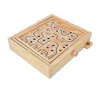 KIMISS Juego de Mesa de Laberinto, Juego de Rompecabezas de Madera de Juguete de Juguete Adulto Adult Wooden Brain Training Holzspielzeug Labyrinth Labyrinthe en Bois Adulte Maze Games para Niños de