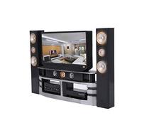 KIMISS Juego de Muebles de Gabinete de Televisión de Juguetes en Miniatura para Accesorios de Casa de Muñecas: Se Ajusta a Las Muñecas de 11.5 Pulgadas de 30 Cm, Modelo de Televisión de Plástico