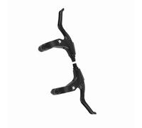 KIMISS Juego de Palanca de Freno de Bicicleta Universal - 1 par de Manijas de Freno de Aleación de Aluminio Ultraligeras para Bicicletas de Montaña - Rendimiento Duradero (Todo negro)