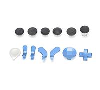 KIMISS Juego de Paletas de Botones para Controlador de Juego para One Series 2 - de Repuesto de Accesorios con Botones de Metal y Silicona para una Experiencia de Mejorada (BLUE)