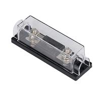 KIMISS Juego de Portafusibles para Coche de 48 V, 6 Uds. Fusible ANL de Aleación de Cobre con Bloque Portafusibles 60a 80a 100a 150a 250a 300a para Audio Estéreo de Coche Y Barco