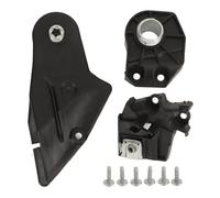 KIMISS Juego de Reparación de Soporte de Faro, Kit de Reparación de Soporte de Montaje de Faro ABS Kit de Reparación de Carcasa de Faro para C-Klasse Sedan (W204) 2007-2014