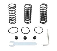 KIMISS Juego de Resortes de Retorno para Soporte de Motocicleta, Metal Negro de Alta Resistencia para Logitech G25 G27 G29 G920 Racing Wheel Brake Pedal Upgrade Spring