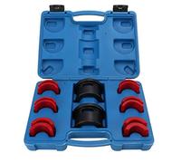 KIMISS Juego de Retenes de Horquilla, Juego de Herramientas de Instalación del Conductor del Sello de la Horquilla Delantera de 35-50 Mm Acero Al Carbono Universal para Motocicletas Bicicletas