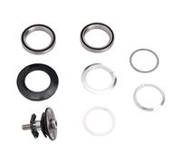 KIMISS Juego de Rodamientos para Auriculares de bicicleta: Estándar de 28,6 Mm para Bicicletas de Montaña, Rodamientos Ocultos, Aleación de Aluminio Duradera