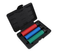 KIMISS Juego de Vasos de Impacto con Accionamiento de 1/2", Vasos de Pared Delgados con Tuerca de Seguridad para X5 2022 | 17 Mm, 19 Mm, 21, 150 de Acero CrMo